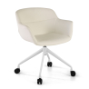 Ores Swivel Chair, with wheels, Modern Design, Faux leather