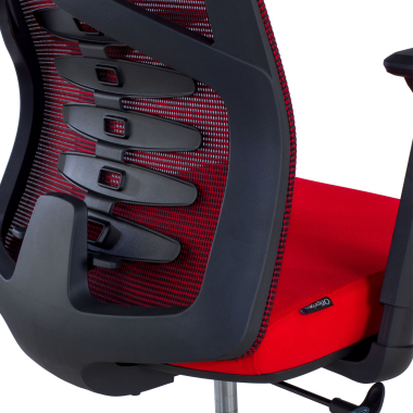 ergonomic chair red quick mesh 3d adjustable armrests lumbar support headrest 10