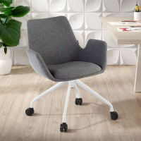 Glamm Swivel Chair, structure with wheels