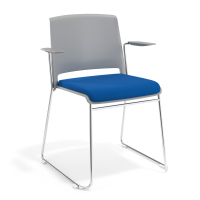 Upholstered visitor chair...