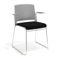Upholstered visitor chair...