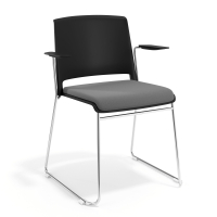 Upholstered visitor chair...