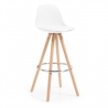 Bar Stool Norway with Wooden Legs, Scandinavian Design