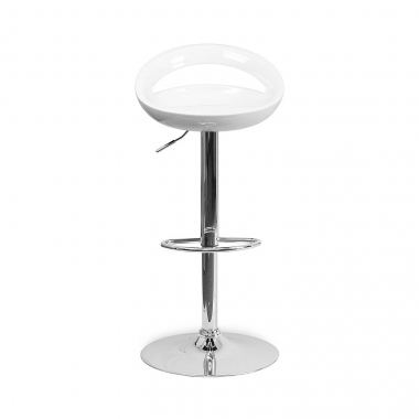 kitchen stool white danko plastic no armrests 3