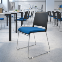 Upholstered conference chair Hest