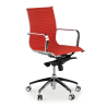 Brenton designer office chair in mesh, low back