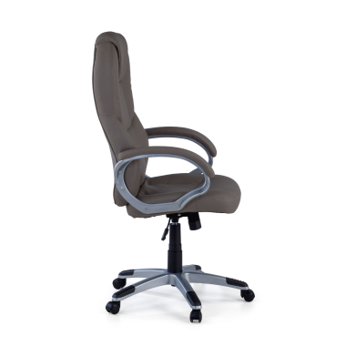office chair gray kiel synthetic leather upholstered armrests 4