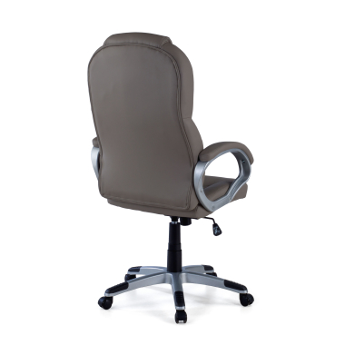 office chair gray kiel synthetic leather upholstered armrests 5