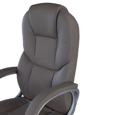 office chair gray kiel synthetic leather upholstered armrests 9