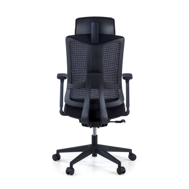 ergonomic chair black black frame mesh 3d adjustable armrests lumbar support headrest 6