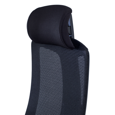 ergonomic chair black black frame mesh 3d adjustable armrests lumbar support headrest 8