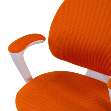 junior chair orange mickey fabric fixed armrests 8