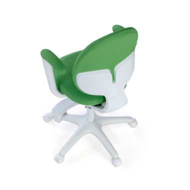 junior chair green mickey fabric fixed armrests 7