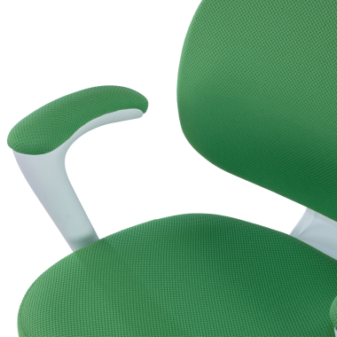 junior chair green mickey fabric fixed armrests 8