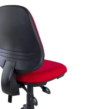 office chair red without arms fabric no armrests 10