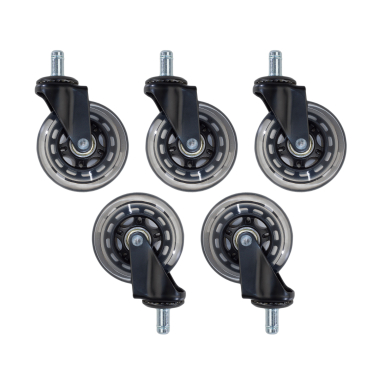 wheel for office chairs caster 11x75mm silent 1
