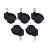 50mm wheel set for hard floors