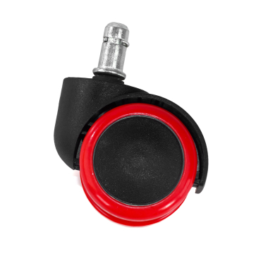 wheel for office chairs caster red 11x50mm gaming 3