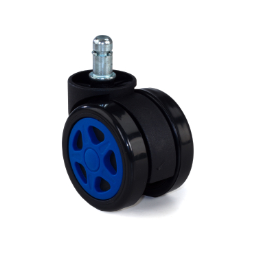 wheel for office chairs caster blue 11x60mm gaming 2
