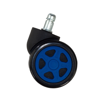 wheel for office chairs caster blue 11x60mm gaming 3