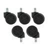 Set of non-slip stoppers for office chair