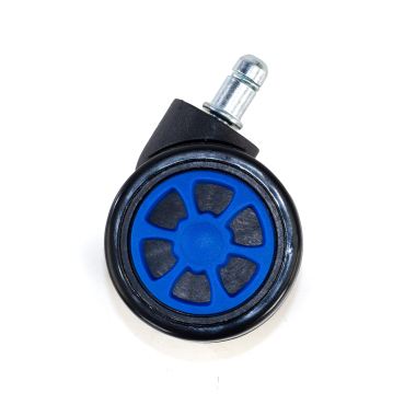 wheel for office chairs caster blue 60mm gaming 3
