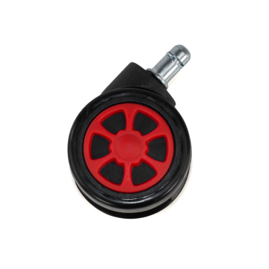 wheel for office chairs caster red 60mm gaming 3