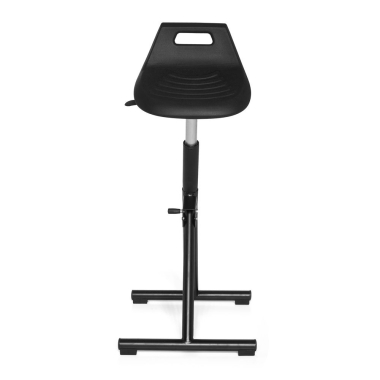 work and laboratory stool black work 19 plastic no armrests 3