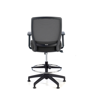 office stool black stool mesh 1d adjustable armrests 6