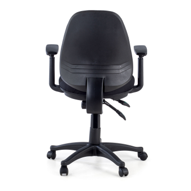 office chair black with arms fabric 1d adjustable armrests 8