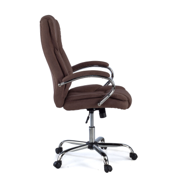 office chair brown upholstery fabric upholstered armrests 4