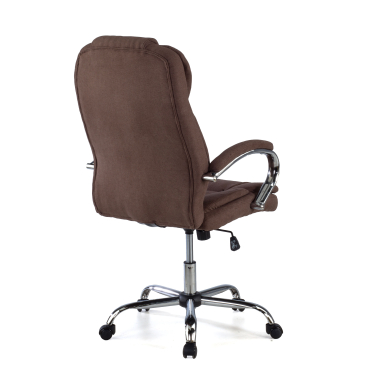 office chair brown upholstery fabric upholstered armrests 5