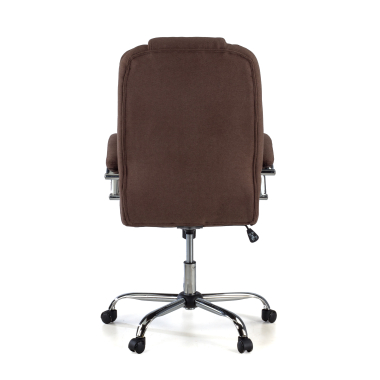 office chair brown upholstery fabric upholstered armrests 6
