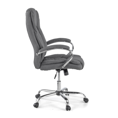 office chair gray upholstery fabric upholstered armrests 4