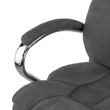 office chair gray upholstery fabric upholstered armrests 9
