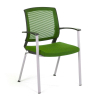 Visitor chair Adam, comfortable and sturdy, metal frame