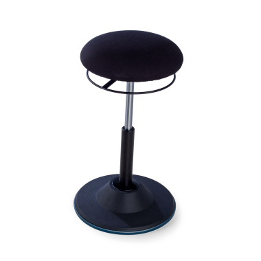 office stool black move fabric no armrests 3