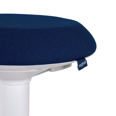 office stool white blue activepro fabric no armrests 7