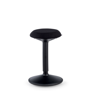office stool black activepro fabric no armrests 4
