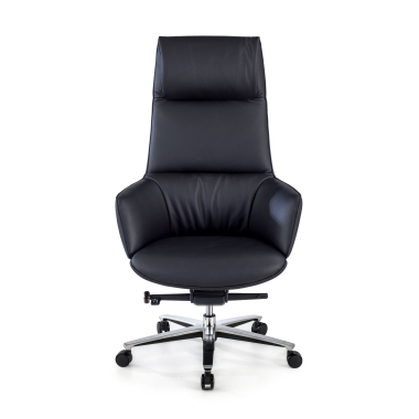 executive chair black mozart natural skin upholstered armrests 7