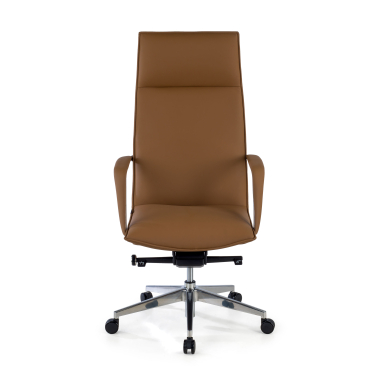 office chair beige hamilton synthetic leather fixed armrests 3