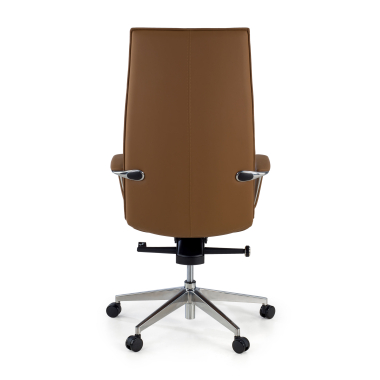 office chair beige hamilton synthetic leather fixed armrests 7