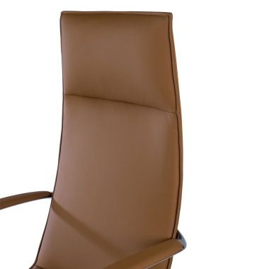 office chair beige hamilton synthetic leather fixed armrests 10
