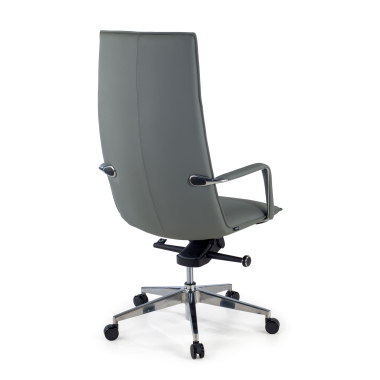 office chair gray hamilton synthetic leather fixed armrests 6