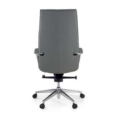 office chair gray hamilton synthetic leather fixed armrests 7
