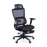 Ergonomic Office Chair with Footrest Balance Pro, 3D Arms