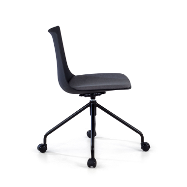 swivel chair anthracite melody plastic no armrests 6
