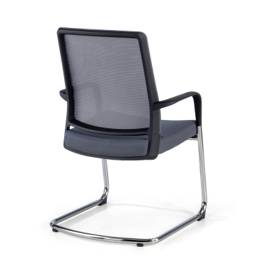 visitor chair gray breathable mesh mesh fixed armrests 7