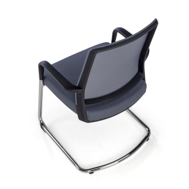 visitor chair gray breathable mesh mesh fixed armrests 8