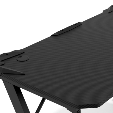 gaming desk black strike 4